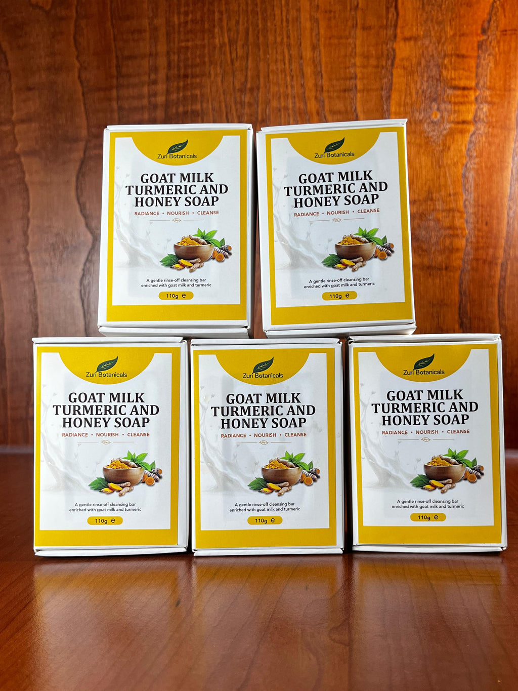 Goat milk turmeric and honey soap