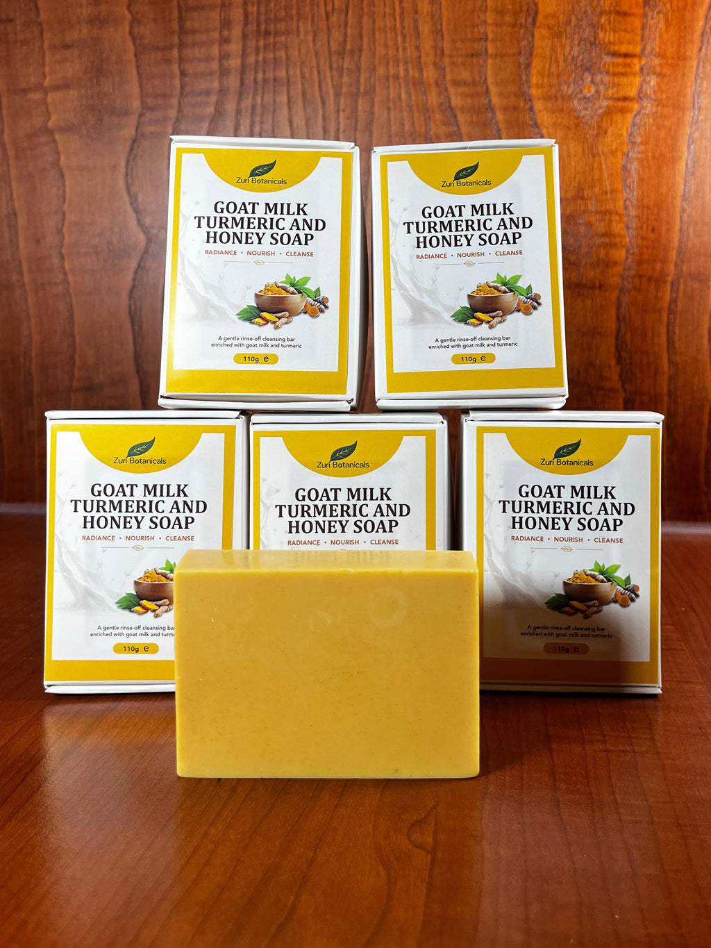 Goat milk turmeric and honey soap